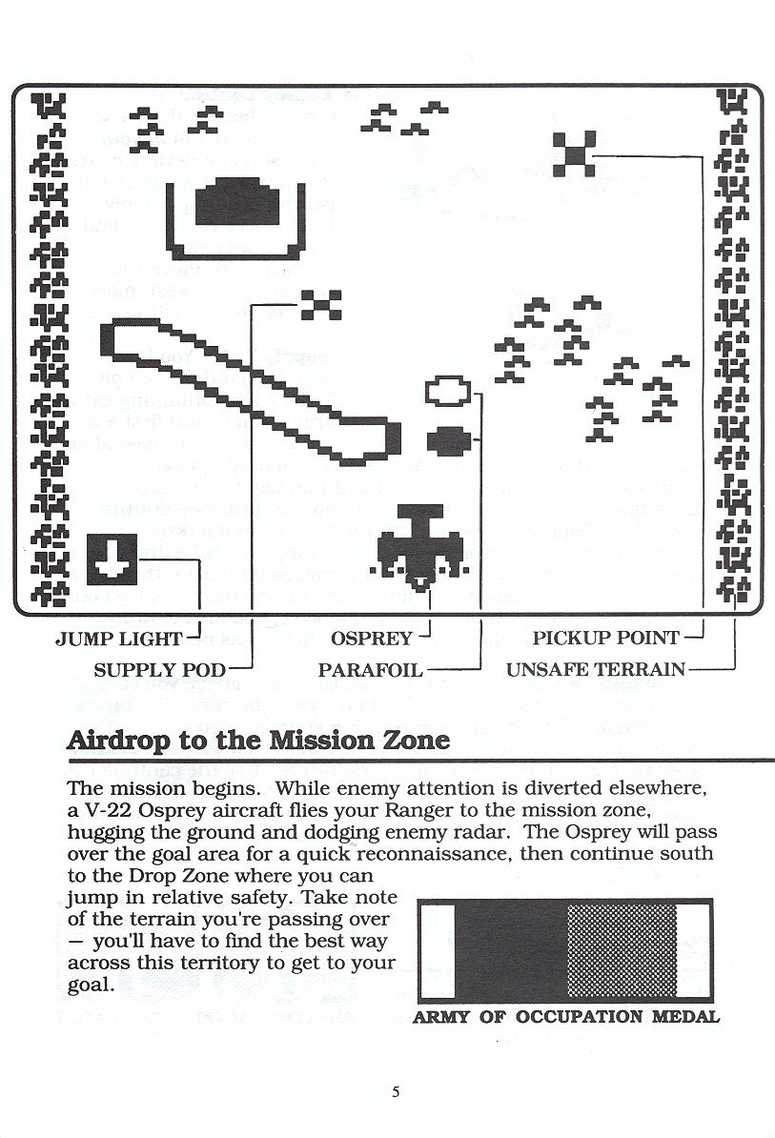 Airborne Ranger manual page 5