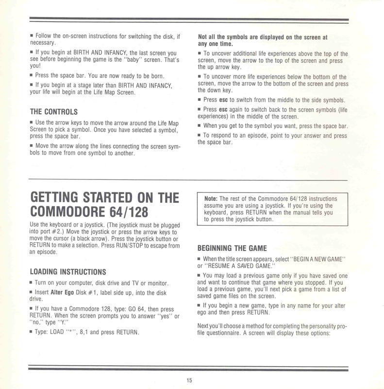 Alter Ego Manual Page 15 
