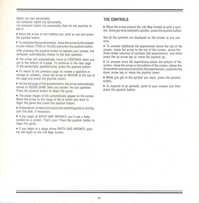 Alter Ego Manual Page 16 