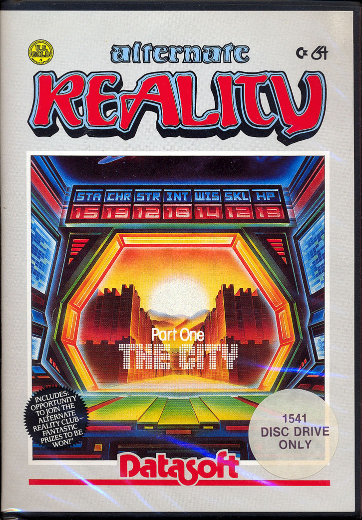 Alternate Reality: The City box front