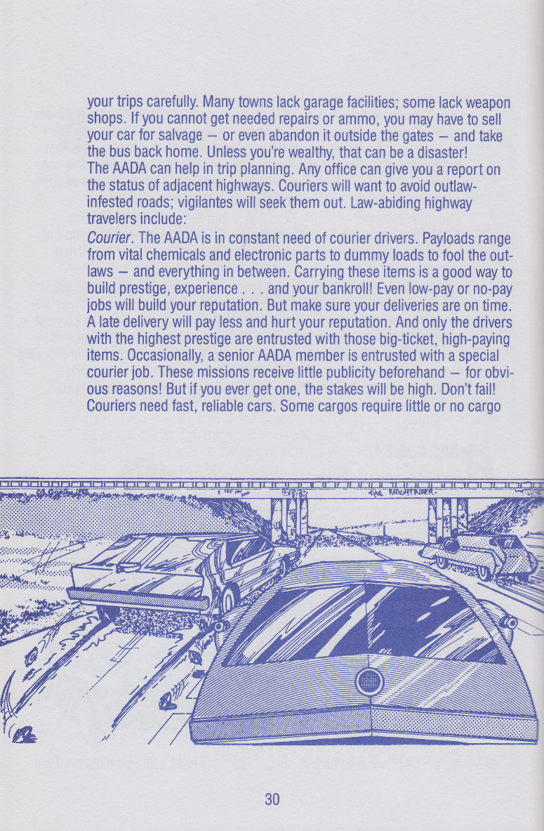 Autoduel manual page 30