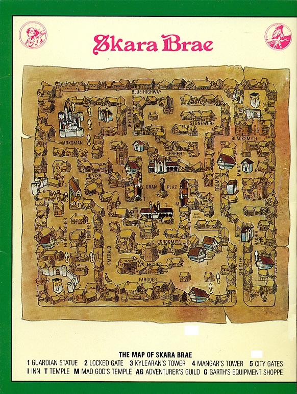 The Bard's Tale Inlay Inside page 3