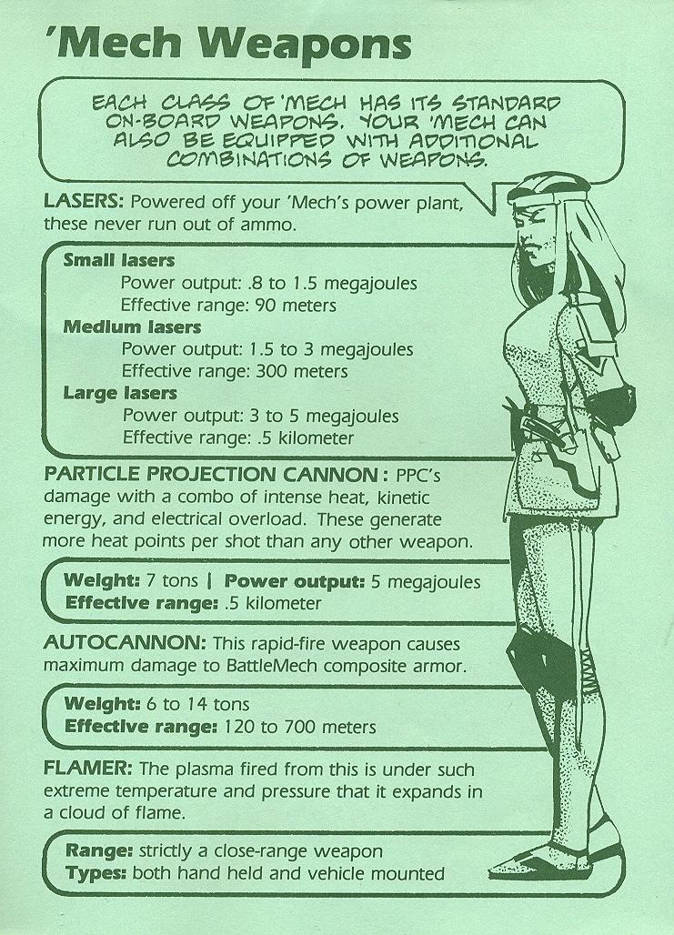 Battletech Weapon and Mech Recognition Guide page 7