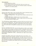 Boulder Dash Construction Kit manual page 8
