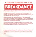 BREAKDANCE Cassette Loading Instructions