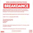 BREAKDANCE Disk Loading Instructions