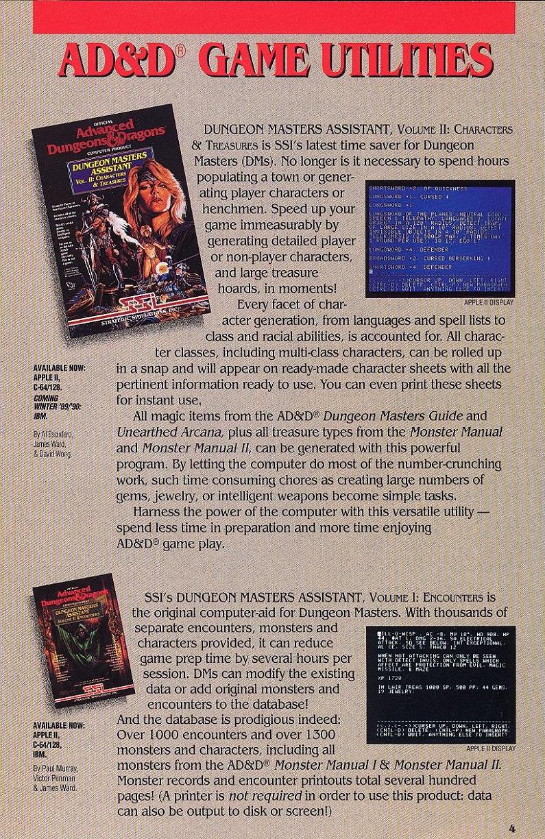 Champions of Krynn catalog page 5