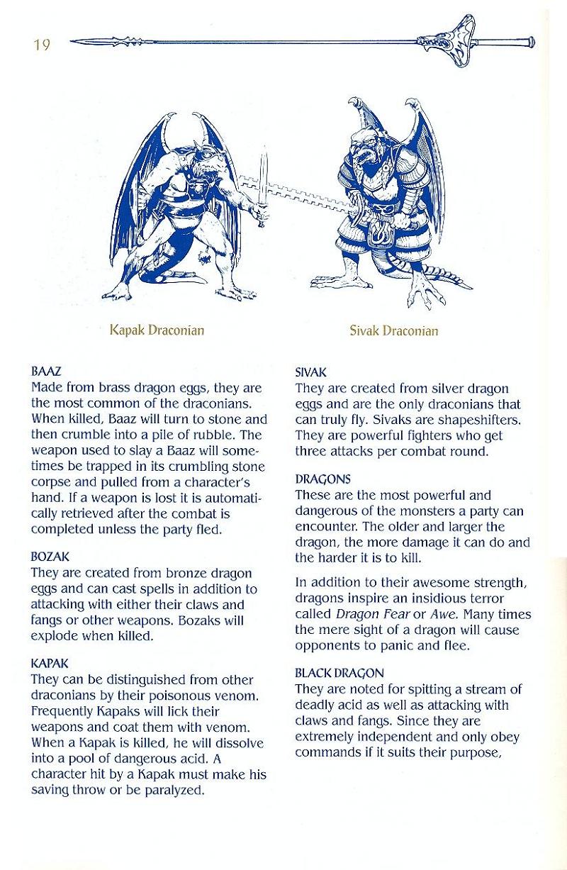 Champions of Krynn Adventurers Journal page 19