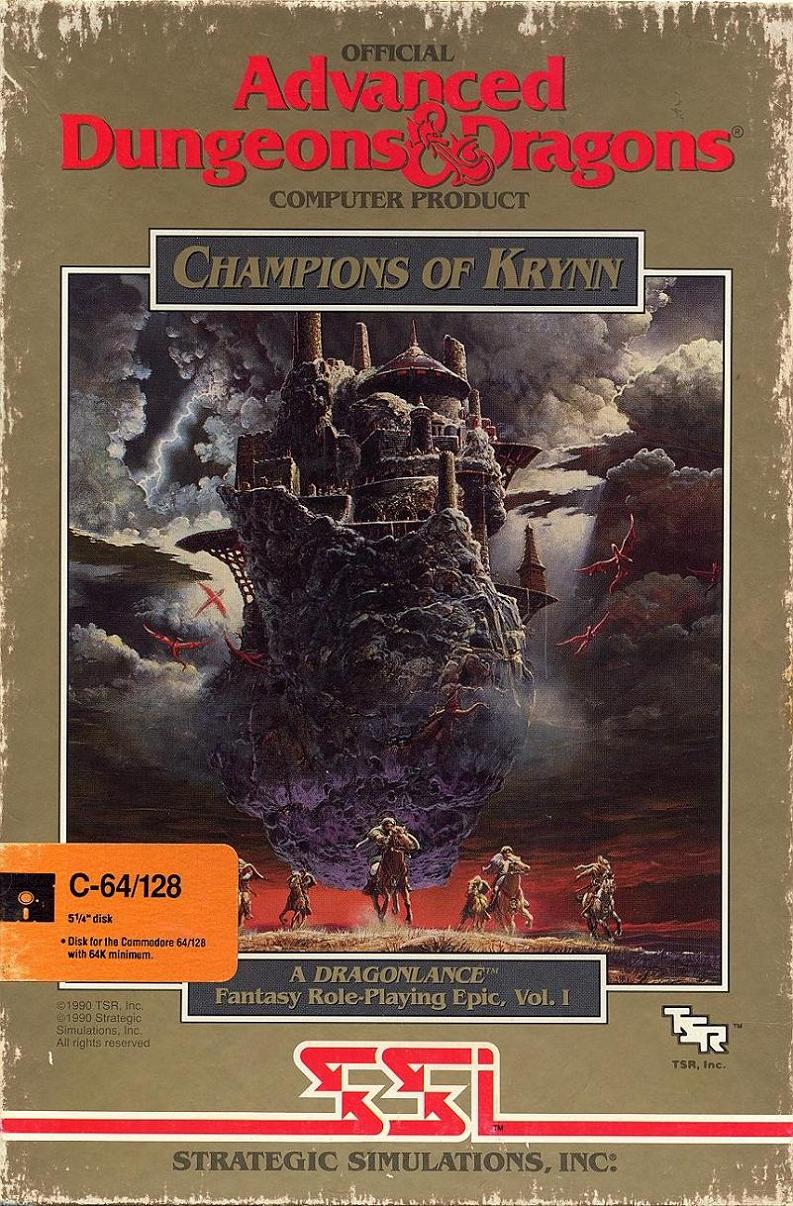 Champions of Krynn box front