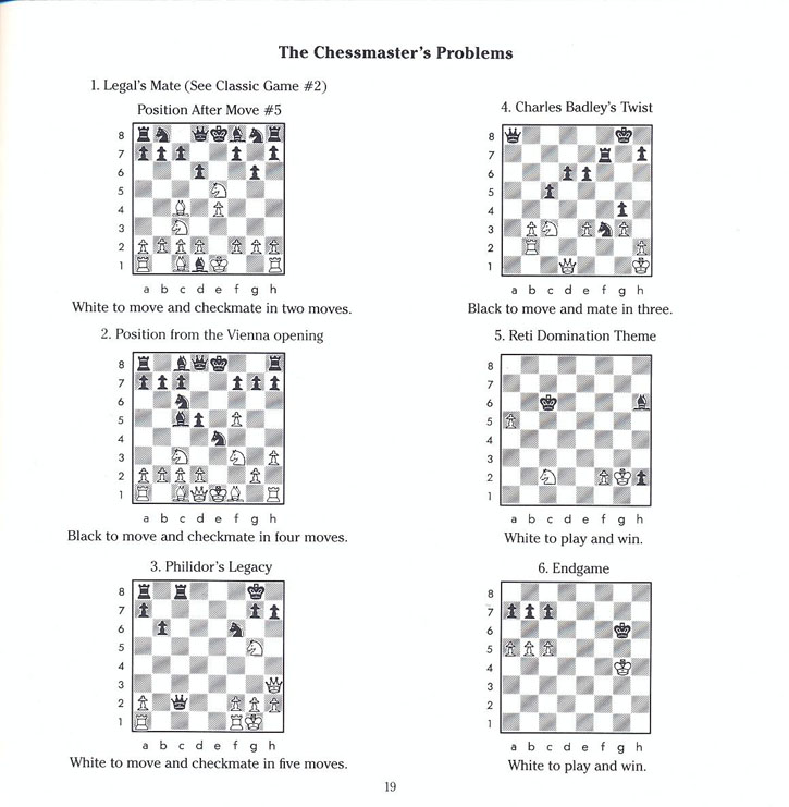 The Chessmaster 2000 manual page 19
