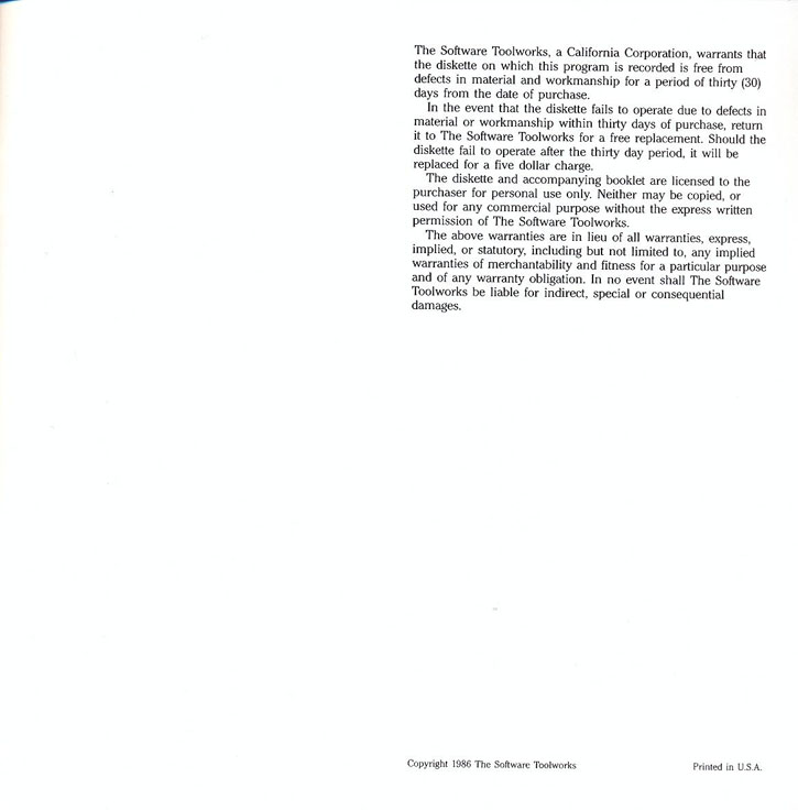 The Chessmaster 2000 manual page 21