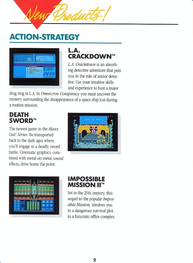 Death Sword catalog page 2