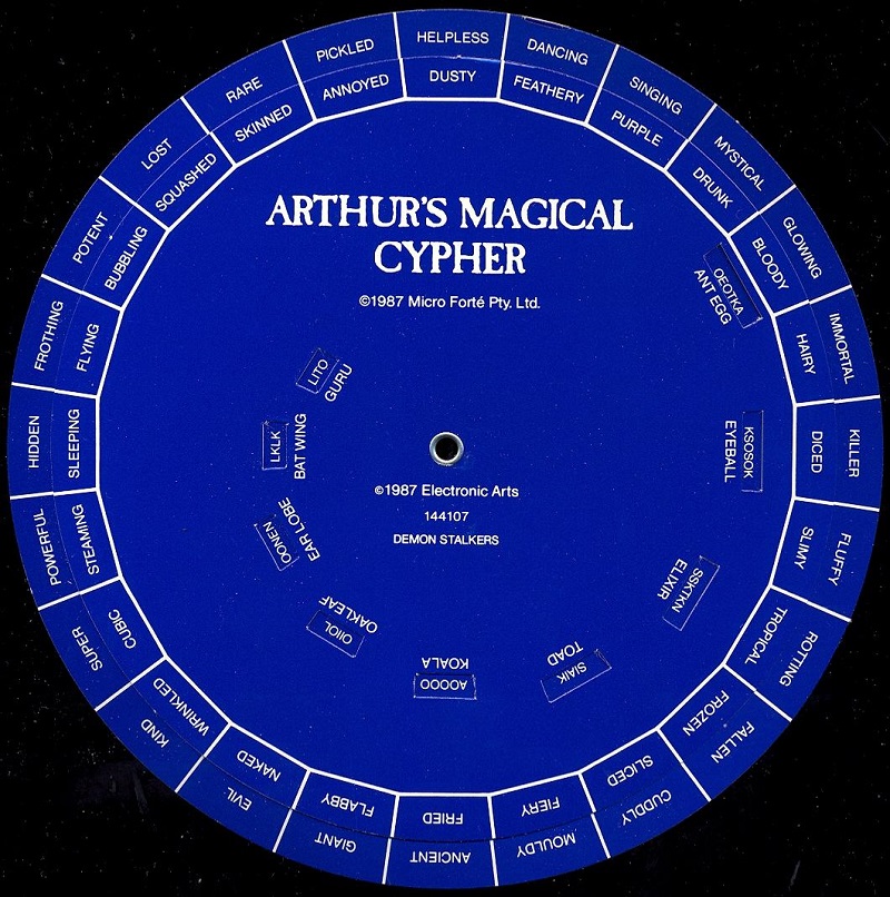 Demon Stalkers Arthurs Magical Cypher