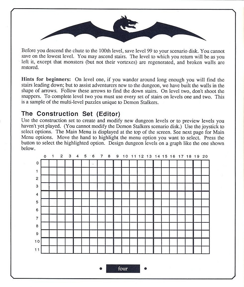 Demon Stalkers manual page 4