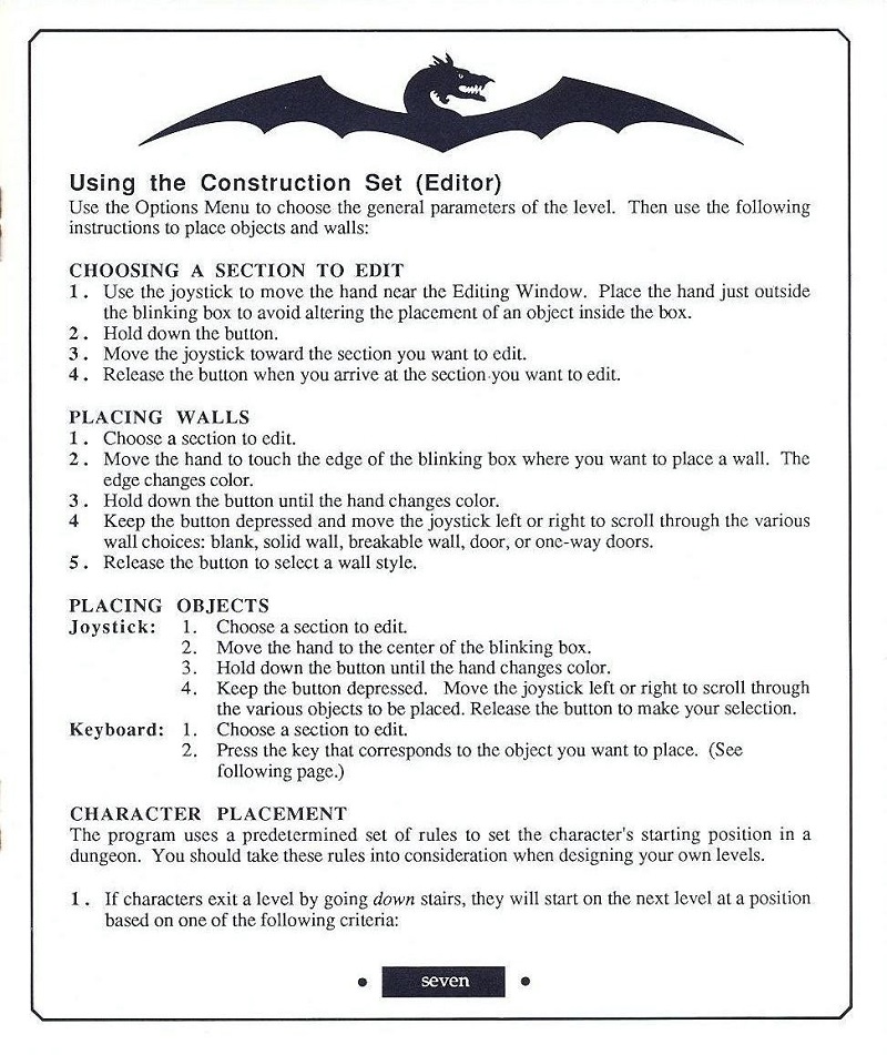 Demon Stalkers manual page 7