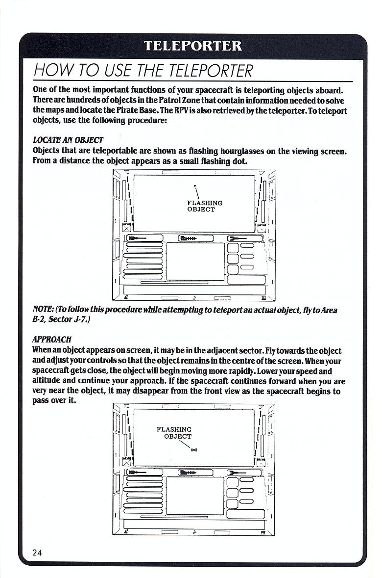 Echelon manual page 24