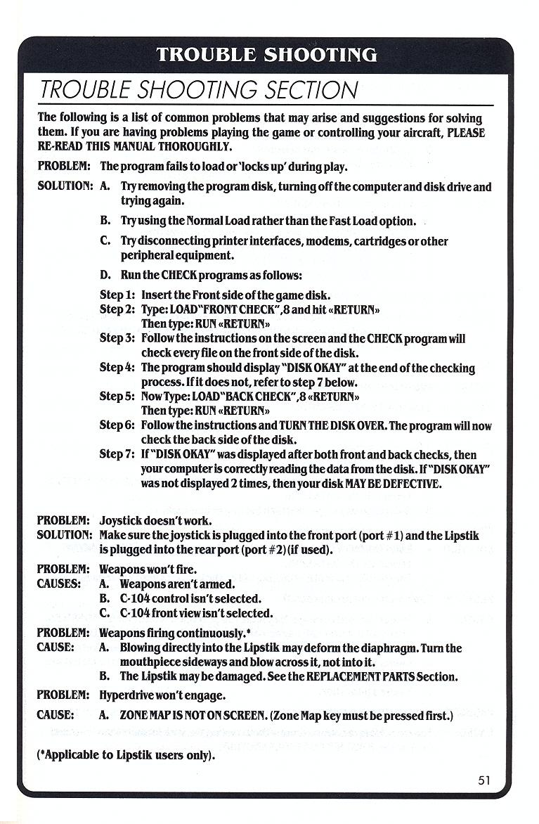 Echelon manual page 51