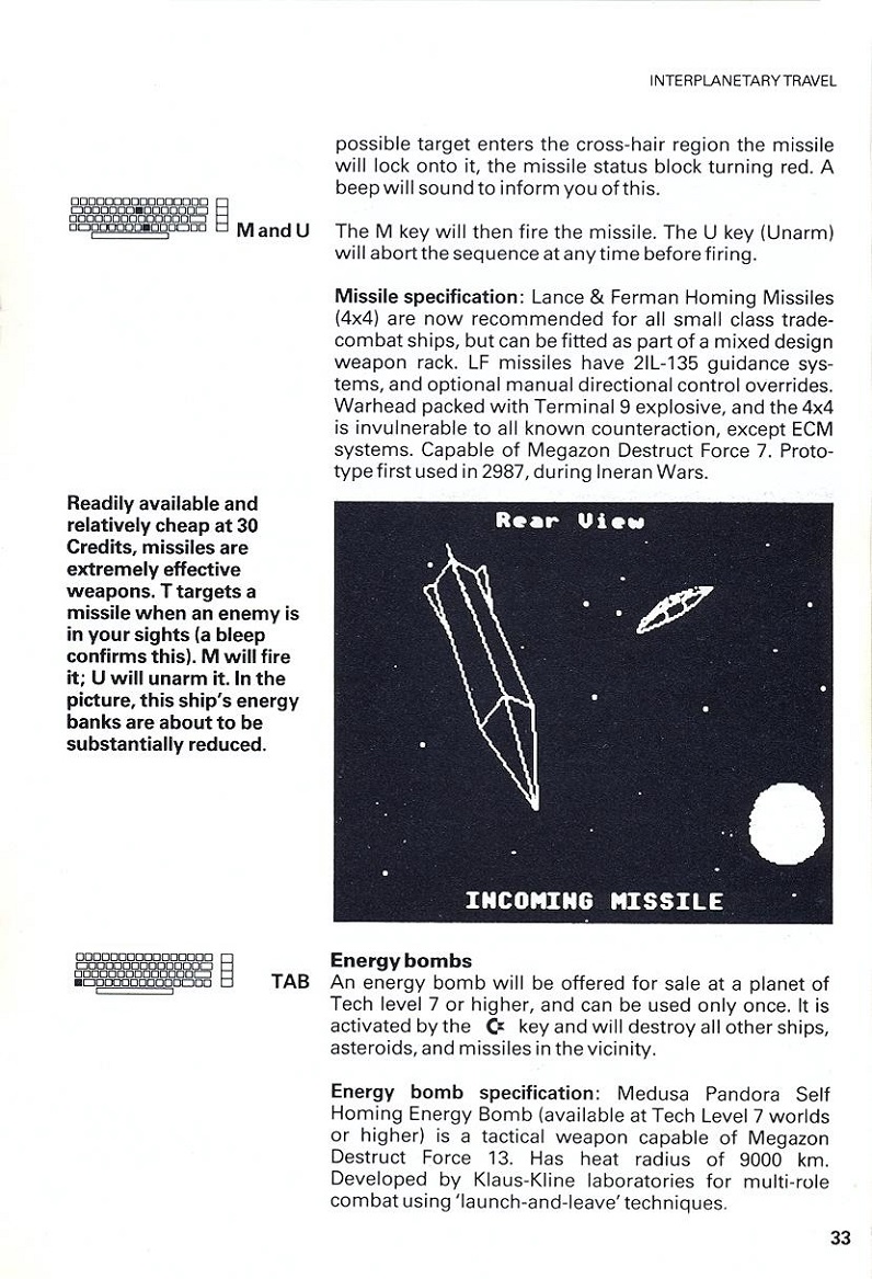 Elite Space Traders Flight Training Manual page 33