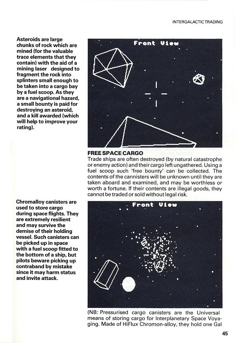 Elite Space Traders Flight Training Manual page 45