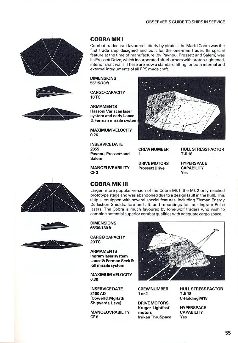 Elite Space Traders Flight Training Manual page 55