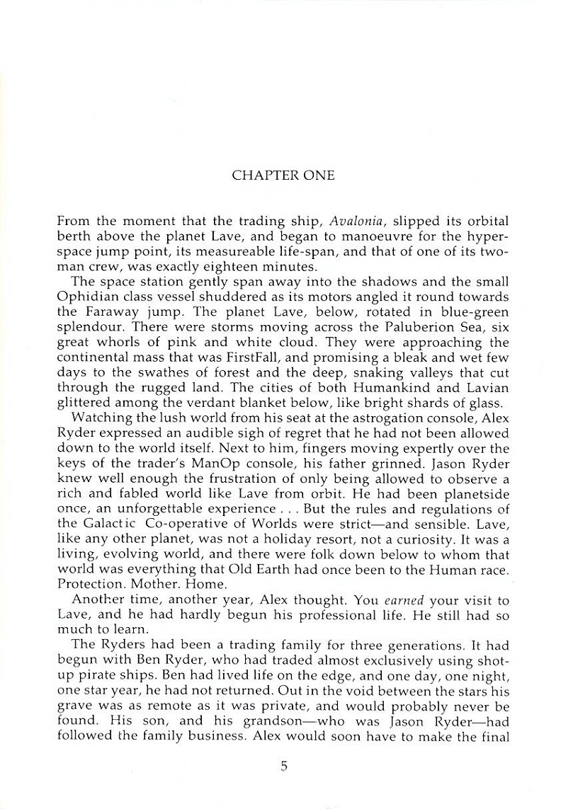 Elite The Dark Wheel novel page 5