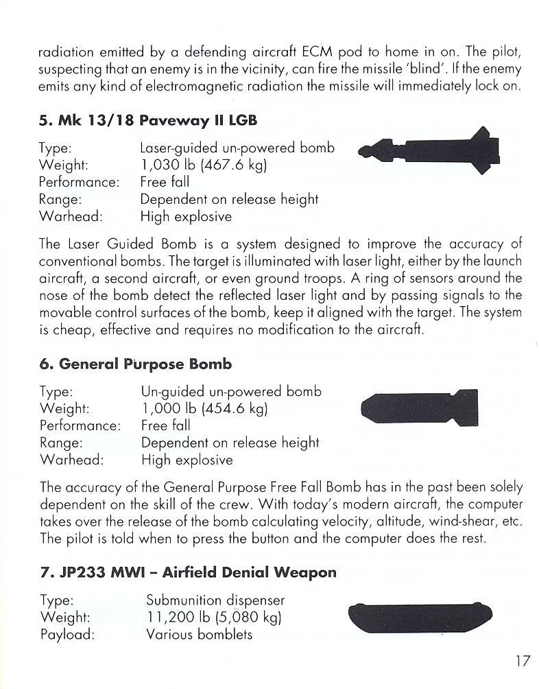 Fighter Bomber manual page 17