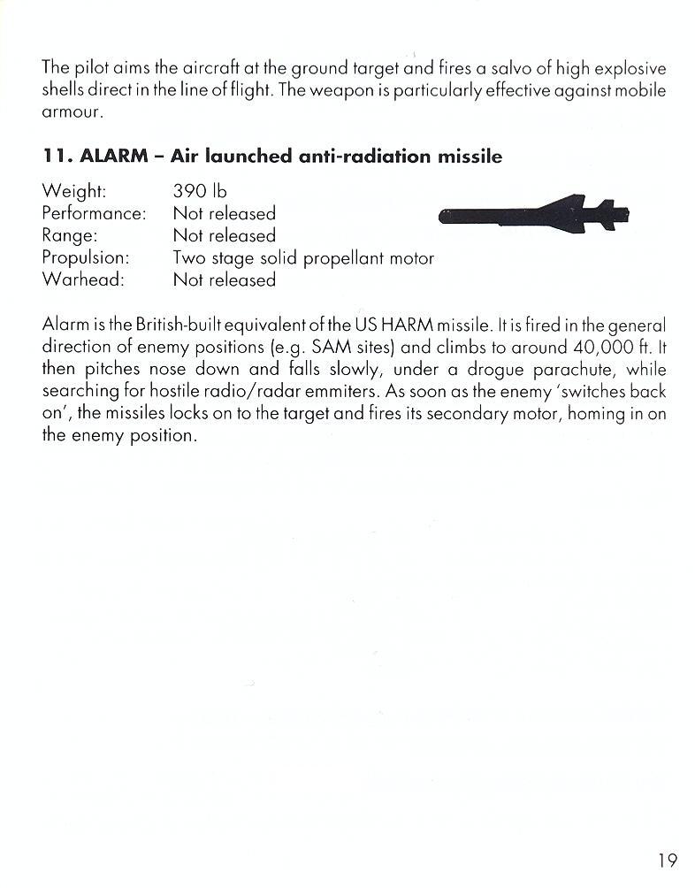 Fighter Bomber manual page 19