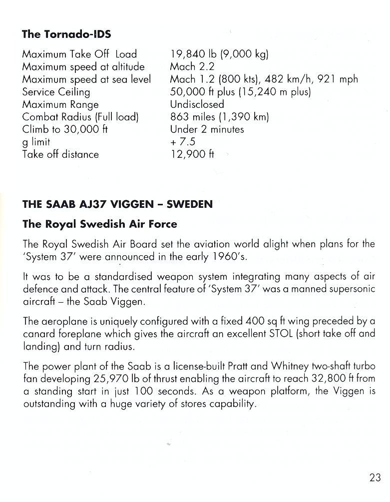 Fighter Bomber manual page 23