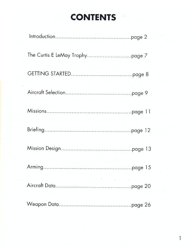 Fighter Bomber manual page 1
