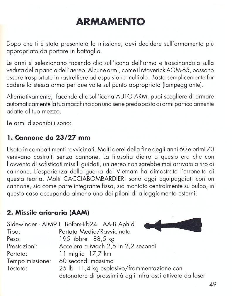 Fighter Bomber manual page 49