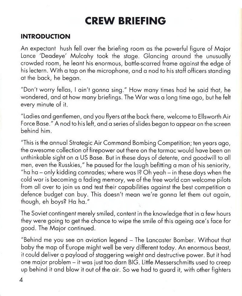 Fighter Bomber manual page 4