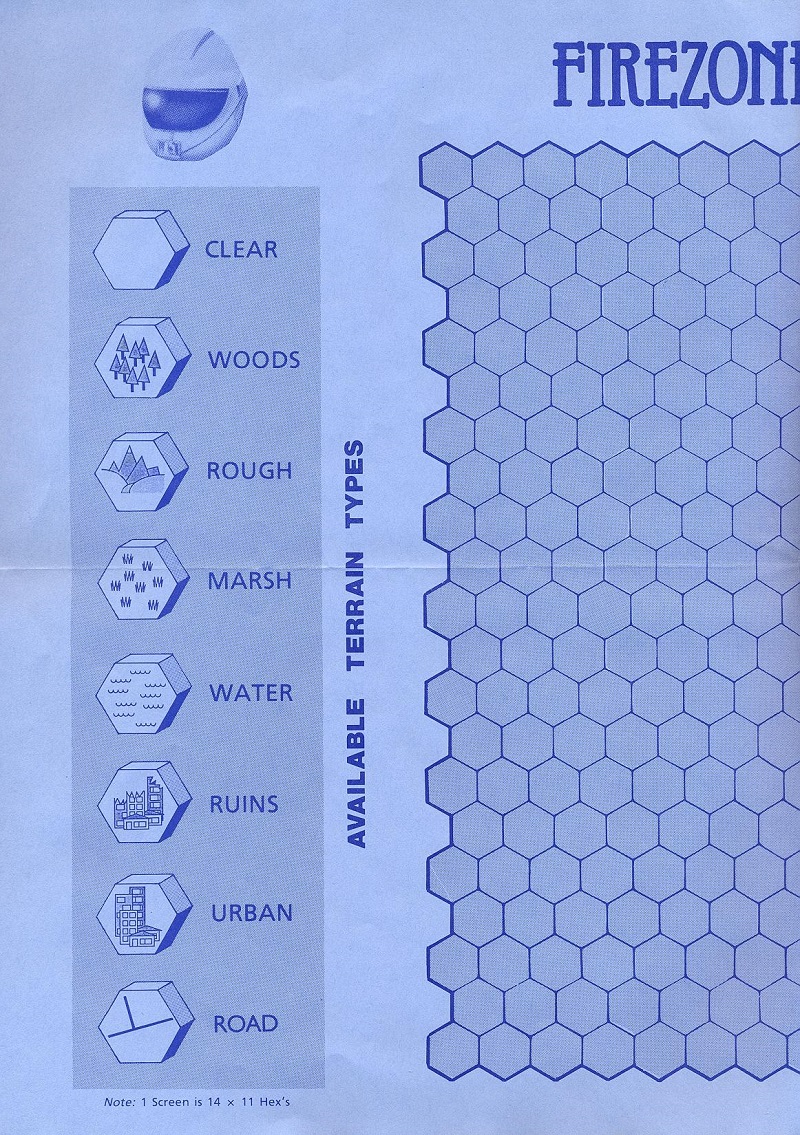 FireZone designers hex sheet left