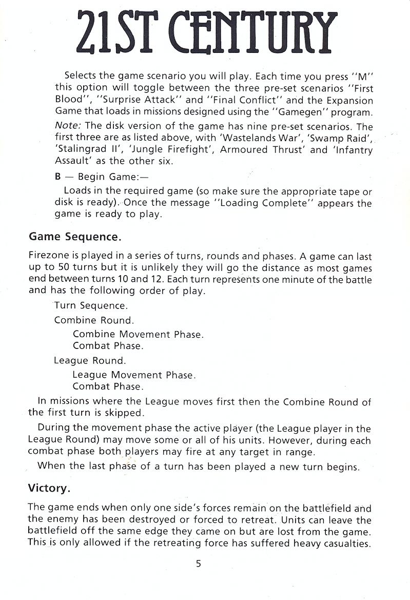 FireZone The Players Guide page 5