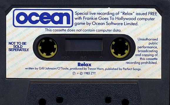 Frankie Goes To Hollywood music tape