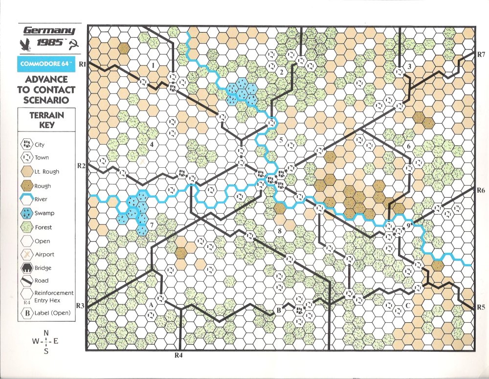 Germany 1985 Advance To Contact Scenario 