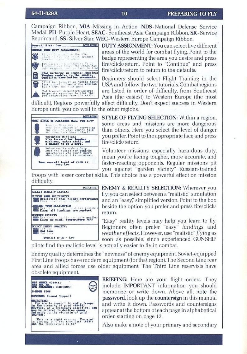 Gunship manual page 10