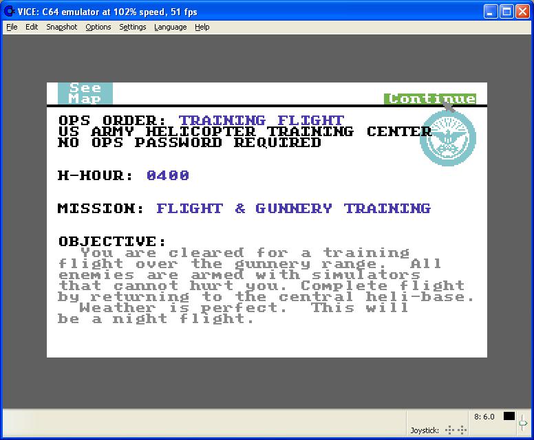 Gunship screen shot 2