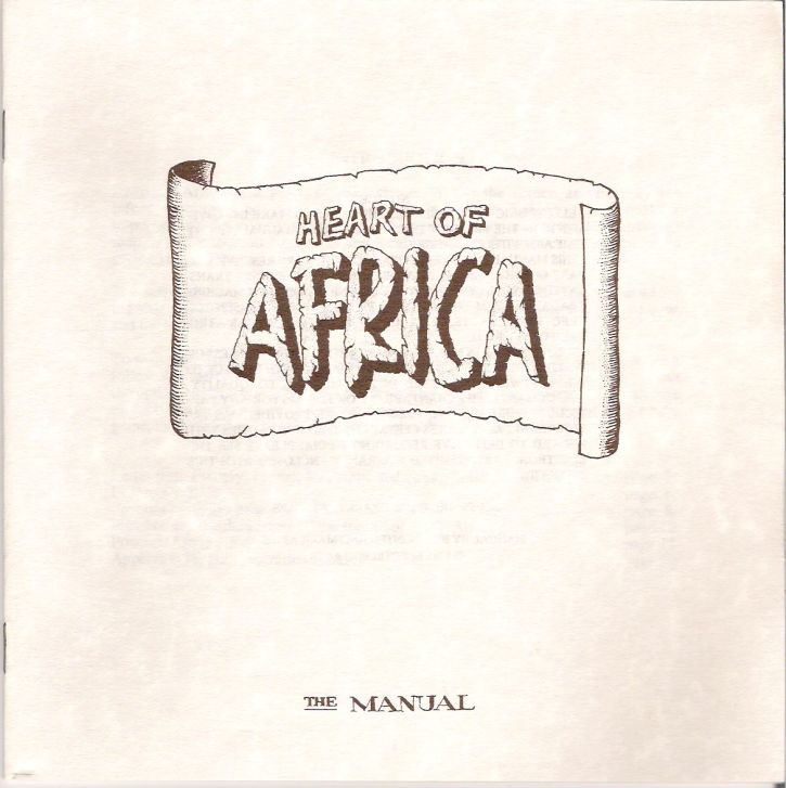 Heart of Africa Manual Front Cover 