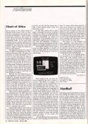 Heart of Africa COMPUTE!'s Gazette Review: February 1986