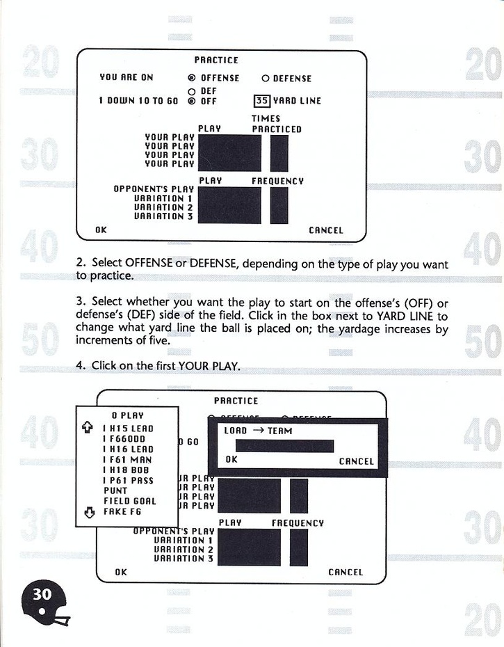 John Madden Football manual page 32