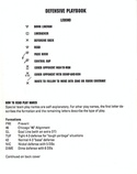 John Madden Football defensive playbook page 1