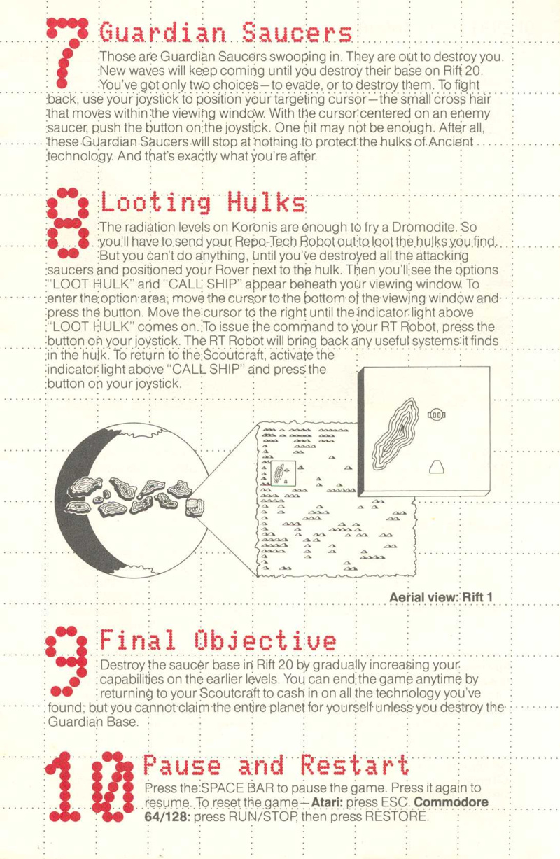 Koronis Rift manual page 4