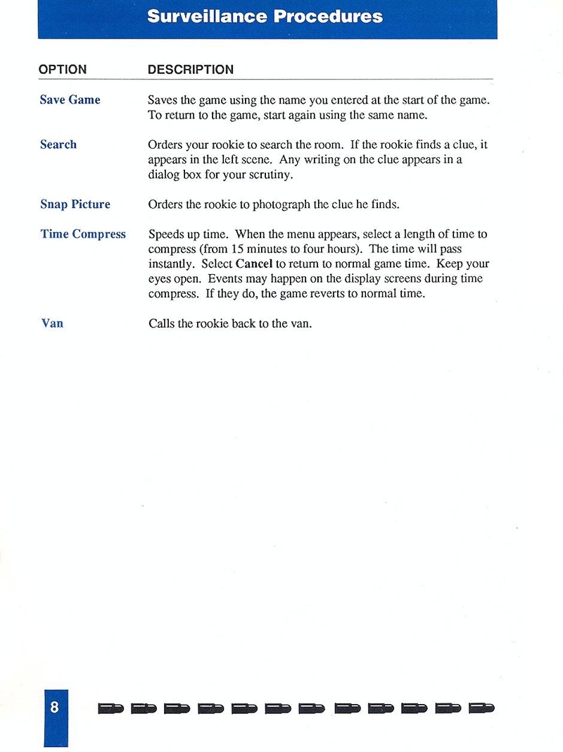 L.A. Crackdown manual page 8