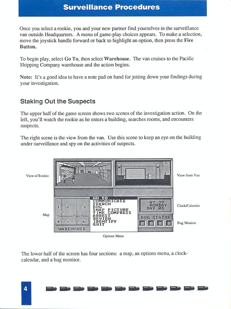 L.A. Crackdown manual page 4