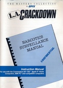 L.A. Crackdown manual front cover