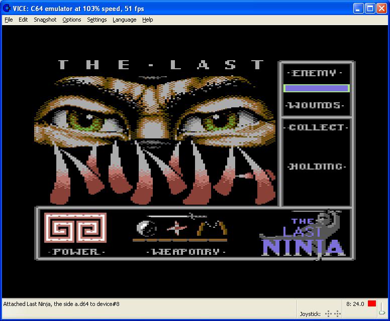 The Last Ninja screen shot 1