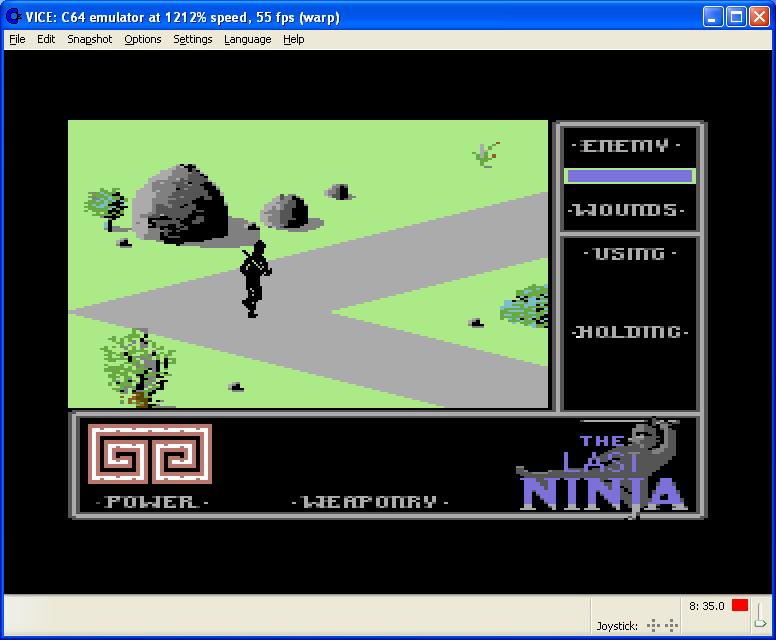 The Last Ninja screen shot 2