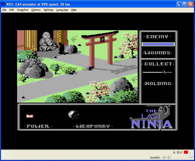The Last Ninja screen shot 4