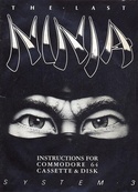 The Last Ninja manual front cover