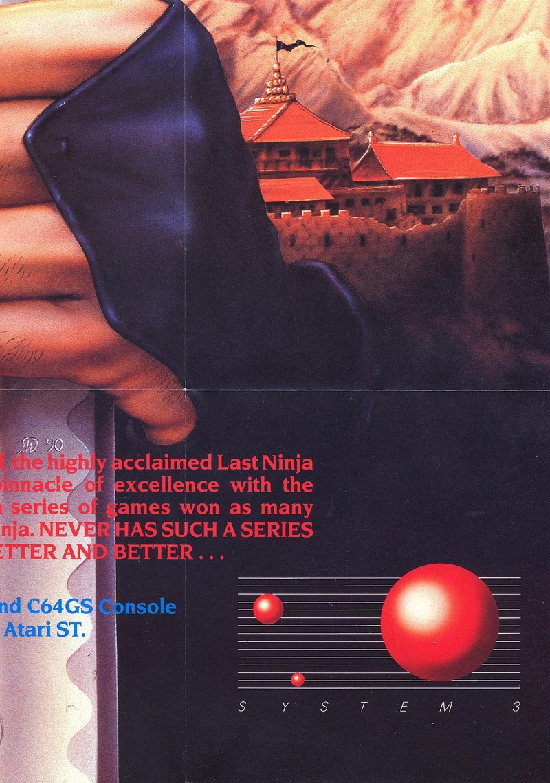Last Ninja 3 poster part 4